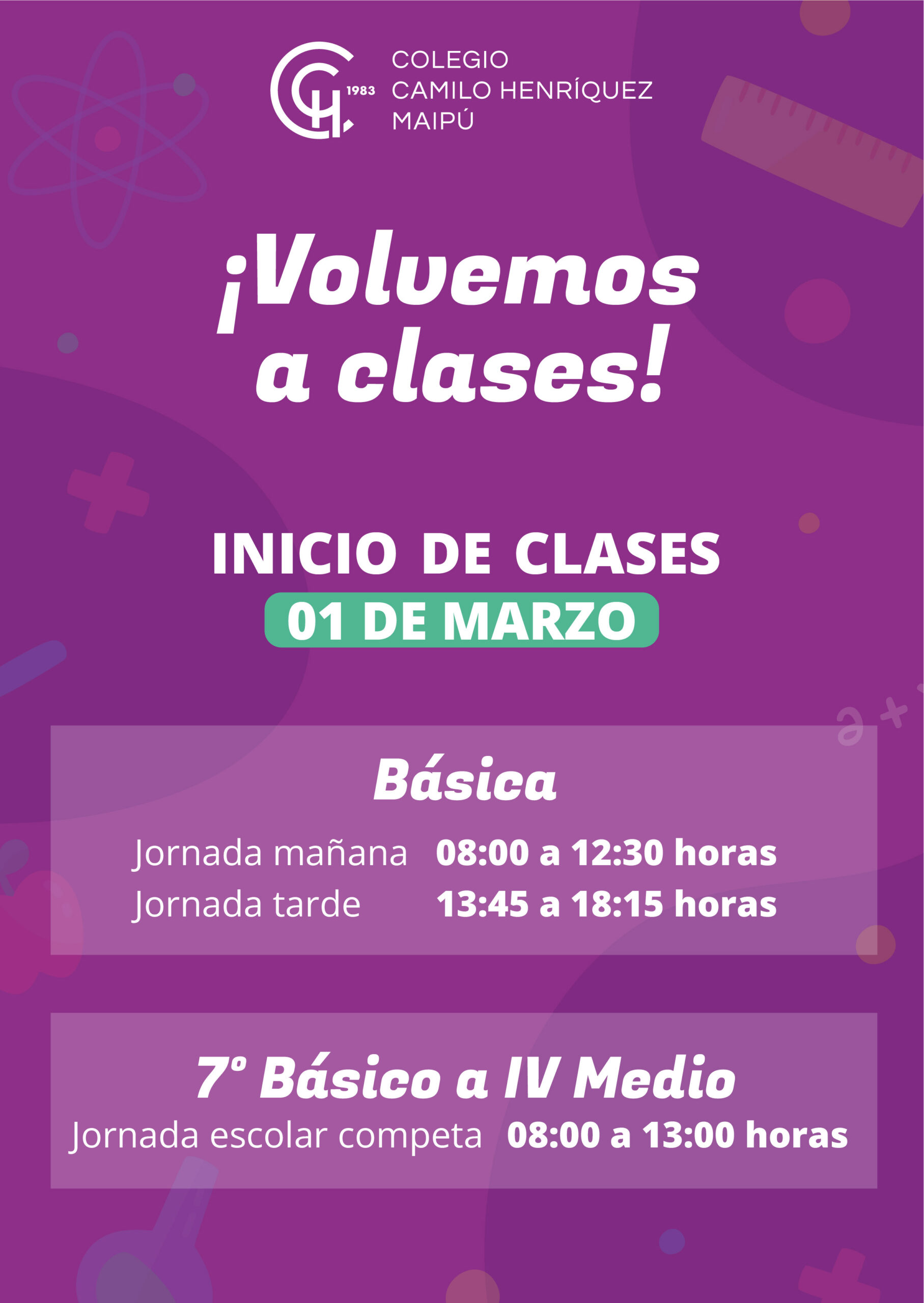 Inicio De Clases 2023 Colegio Camilo Henríquez 9343